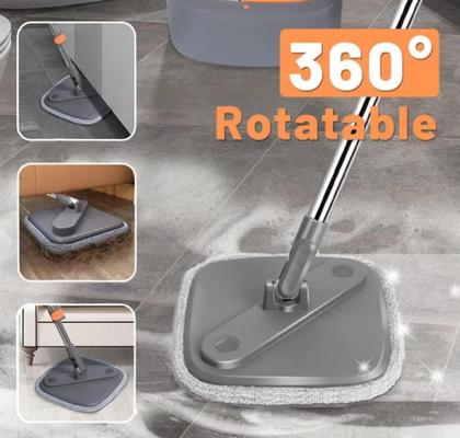 Imagem de Mop Cubo 360 Duas Águas DualWash Duo Refil de Microfibra + Refil Extra