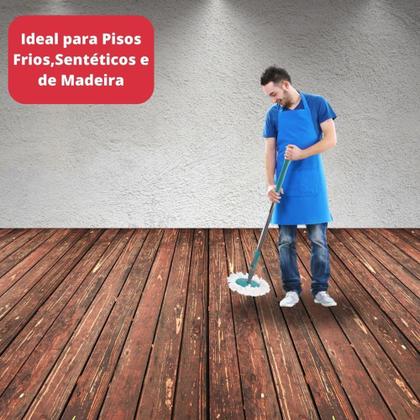 Imagem de Mop Esfregão Centrifuga Cesto 10 Lts Cabo Extensível Giratóri Mop Rodo Magico  Geral - Hannover Home