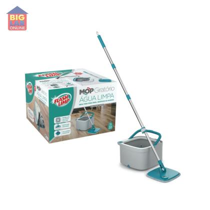 Imagem de Mop Giratório Água Limpa - Separa a água suja da limpa - Flash Limp