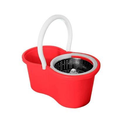 Imagem de Mop Giratório Com Balde Centrífuga Cesto Em Inox 13l e Refil