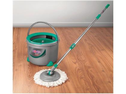 Imagem de Mop Giratório com Balde Microfibra Bettanin Noviça