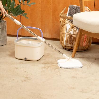 Imagem de mop giratorio duas aguas com balde e esfregão - Simplo