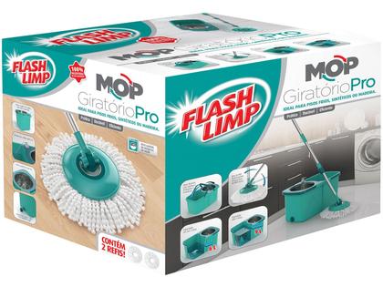 Imagem de Mop Giratório Duas Águas Pro - Mop7824 - FLASH LIMP
