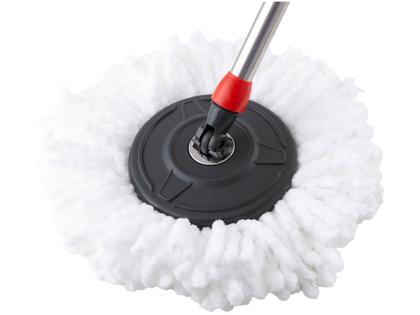 Imagem de Mop Giratório Powermaid Preto e Vermelho