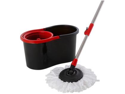 Imagem de Mop Giratório Powermaid Preto e Vermelho