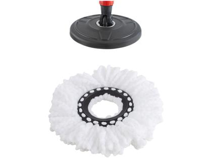 Imagem de Mop Giratório Powermaid Preto e Vermelho