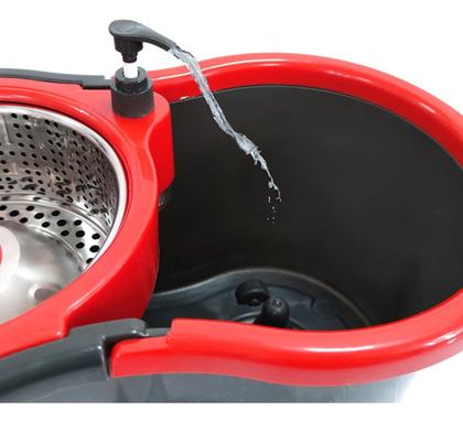 Imagem de  Mop Giratorio Pro Rodo Magico Esfregão Balde Centrifugador
