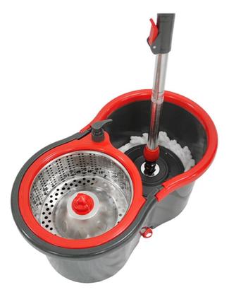 Imagem de  Mop Giratorio Pro Rodo Magico Esfregão Balde Centrifugador