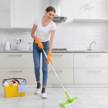 Imagem de Mop Handle LANGRUI compatível com Swiffer Extra Long Green