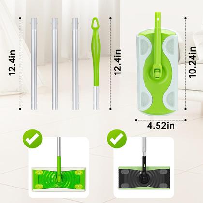 Imagem de Mop Handle LANGRUI compatível com Swiffer Extra Long Green