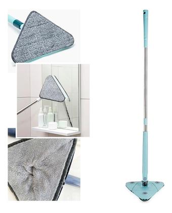 Imagem de Mop Limpeza Pesada Triângulo Ajustável Giratório 360