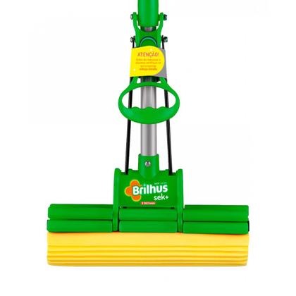 Imagem de Mop Rodo Esponja Absorvente Com Cabo Extensor Brilhus SEK+