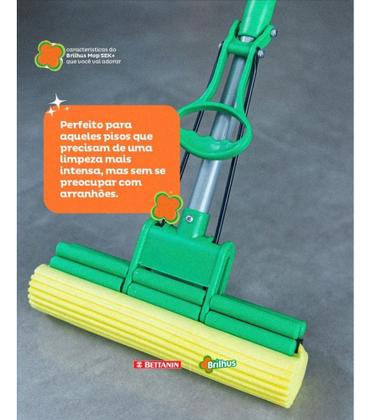 Imagem de Mop Rodo Sek+ Bettanin Brilhus Com Cabo De Aço Extensor