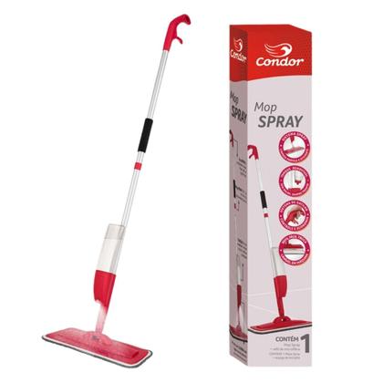 Imagem de Mop Spray Esfregão Microfibra Rodo de Limpeza Com Reservatorio Condor 1690