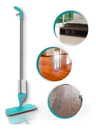 Imagem de Mop Spray Magico Esfregão Com Reservatorio Rodo De Limpeza Microfibra Refil Multiuso
