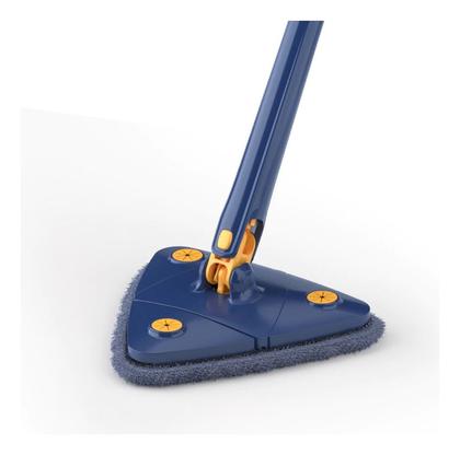 Imagem de Mop Triangular Esfregão Rodo Mágico Giratório Com Microfibra