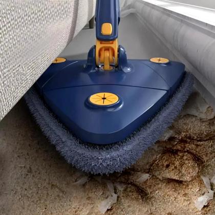 Imagem de Mop Triangular Giratório com 2 Refil para Limpeza