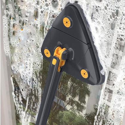 Imagem de Mop Triangular Giratório Esfregão Limpa ulejo Refil Extra