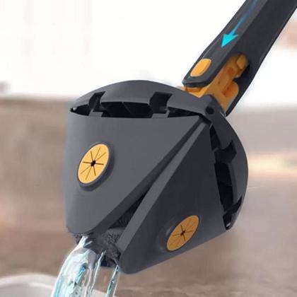 Imagem de Mop Triangular Giratório Esfregão Limpa ulejo Refil Extra