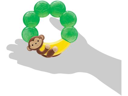 Imagem de Mordedor bebe massageador de gengiva com água gelado buba