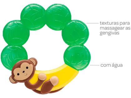 Imagem de Mordedor bebe massageador de gengiva com água gelado buba
