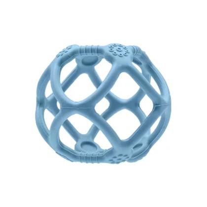 Imagem de Mordedor bola em silicone azul - buba 15636