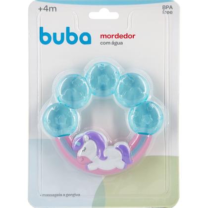 Imagem de Mordedor com Água Unicórnio colorido 14491 - Buba