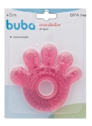 Imagem de Mordedor De Agua Mãozinha Rosa Baby 7231 - BUBA
