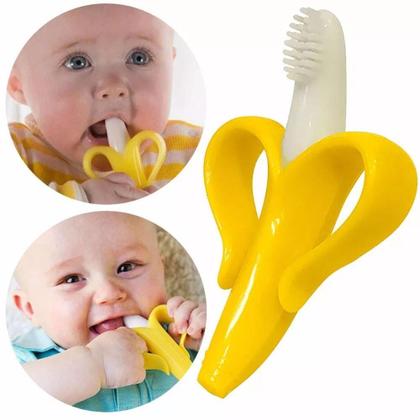 Imagem de Mordedor e Massageador de Gengiva Bananinha - Buba Baby