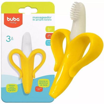 Imagem de Mordedor e Massageador de Gengiva Bananinha - Buba Baby