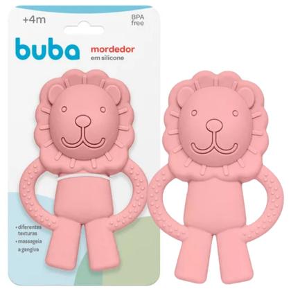Imagem de Mordedor Em Silicone Leãozinho Maciez Perfeita - Buba
