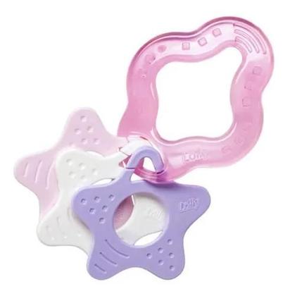 Imagem de Mordedor Lolly Clean Silicone Rosa