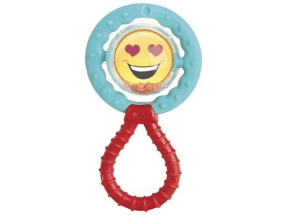 Imagem de Mordedor Macio Com Chocalho Gira Gira Bolinha - Elka
