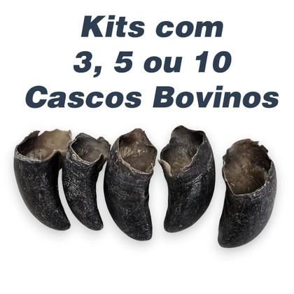 Imagem de Mordedor p/cães Casco Bovino - kit com 3, 5 ou 10 unid - Opaparico