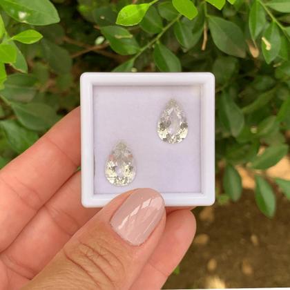 Imagem de Morganita Gota Par 8,01ct