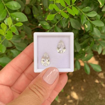 Imagem de Morganita Gota Par 8,01ct