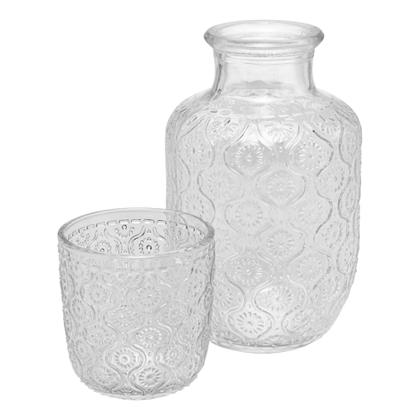 Imagem de Moringa de Vidro com Copo Daisy 500ml/145ml - Wolff
