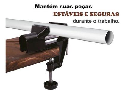 Imagem de Morsa Para Bancada Ajustável Torno De Mesa