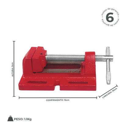 Imagem de Morsa para Suporte de Furadeira MS113 - Metalsul