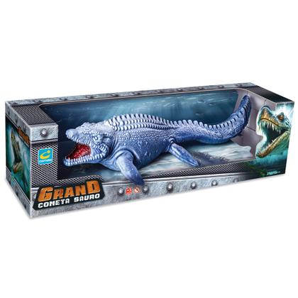 Imagem de Mosassauro Dinossauro Brinquedo Realista Grande 46cm Vinil