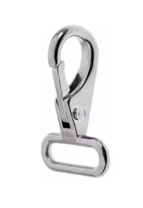 Imagem de Mosquetão Aço Inox Para Capota Marítima Toldo Lancha Kit 2