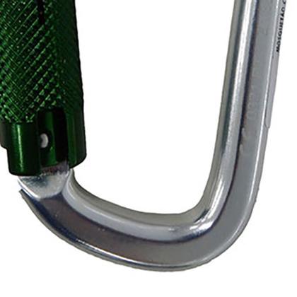 Imagem de Mosquetão Assimétrico 22mm com Trava Tripla