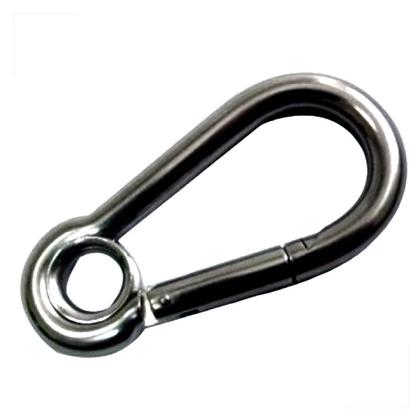 Imagem de Mosquetão com Olhal 8mm Aço Inox