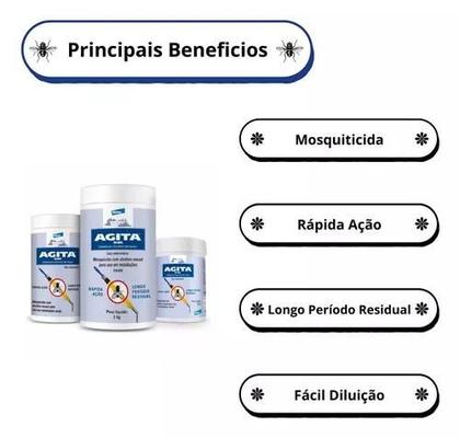 Imagem de Mosquicida Atrativo p/ moscas Agita 250 gr.