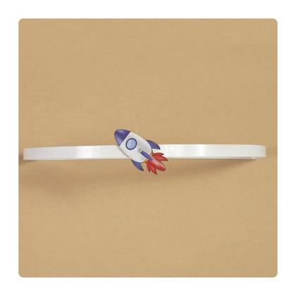 Imagem de Mosquiteiro de Voil com Dossel de Parede Foguete Astronauta