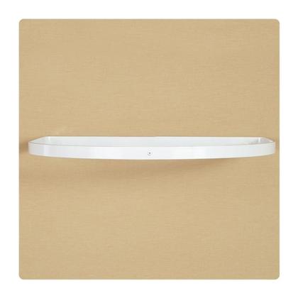 Imagem de Mosquiteiro Voil Com Dossel De Parede Branco Liso  Unisex