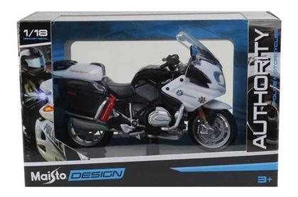 Imagem de Moto Bmw R 1200 Rt Policia California Authority Maisto 1/18