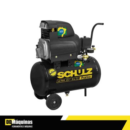 Imagem de Moto compressor portátil pratiko 50 60HZ com roda 110V - Schulz