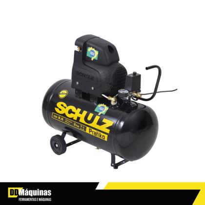 Imagem de Moto compressor portátil pratiko 50 60HZ com roda 110V - Schulz