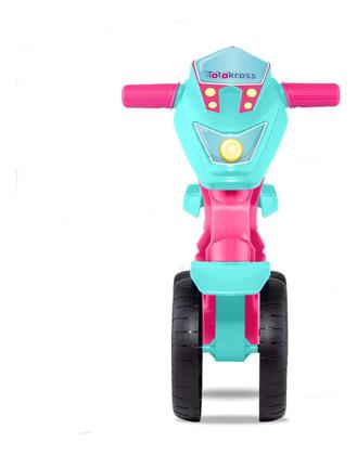 Imagem de Moto de Equilibrio - 4 Rodas Sem Pedal - Totokross Rosa - 8017 CARDOSO